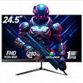 Gawfolk 24.5 Inch Curved Gaming Monitor 120Hz, Full HD 1080P, 3000R Curvature, Built-in Speakers, HDMI , VESA Mount